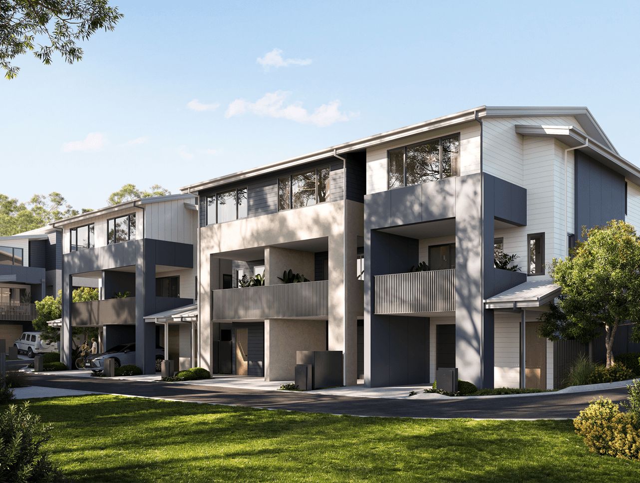 Songbird Terraces - Oxley Render