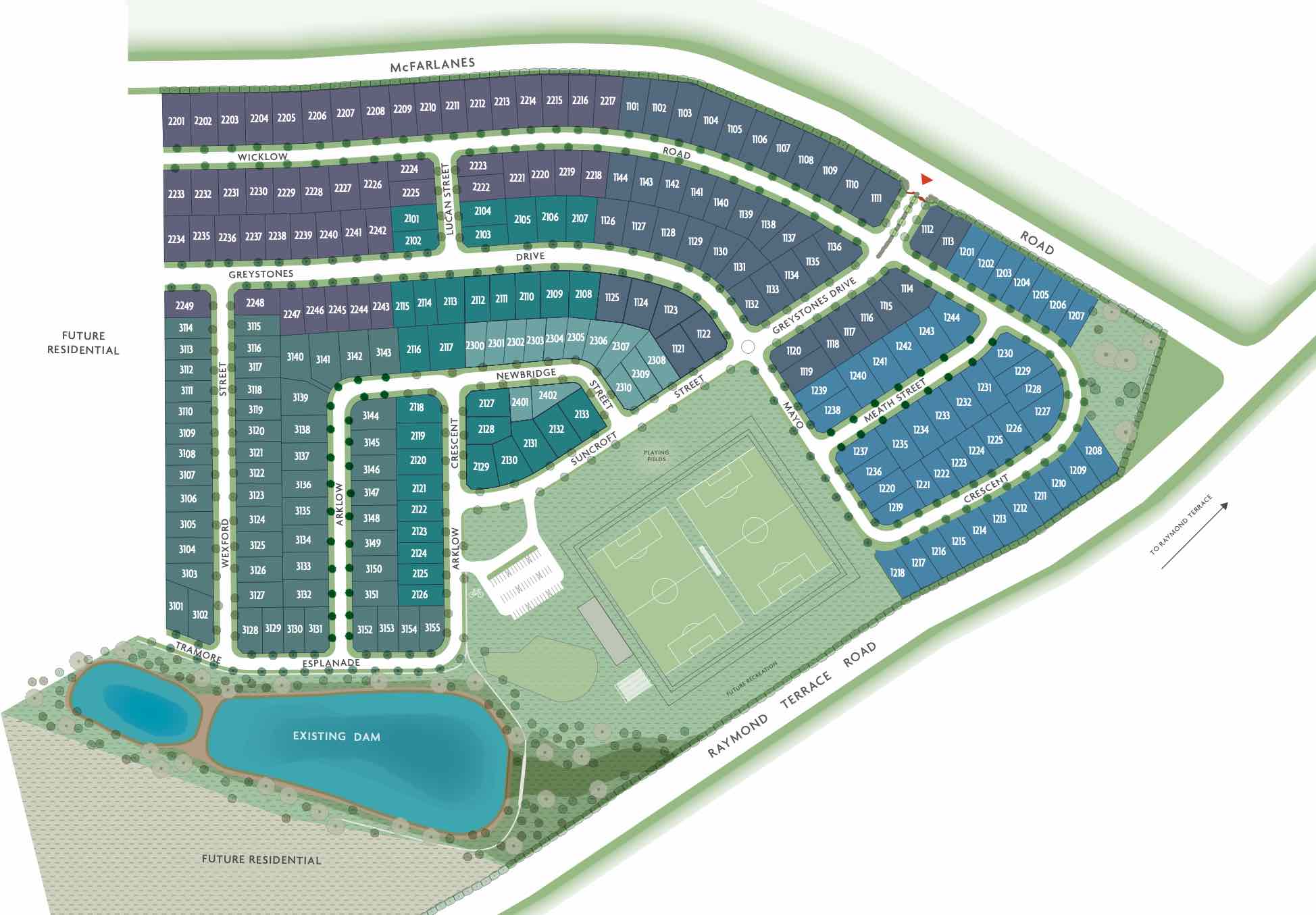 Sophia Waters Estate - Chisholm Masterplan