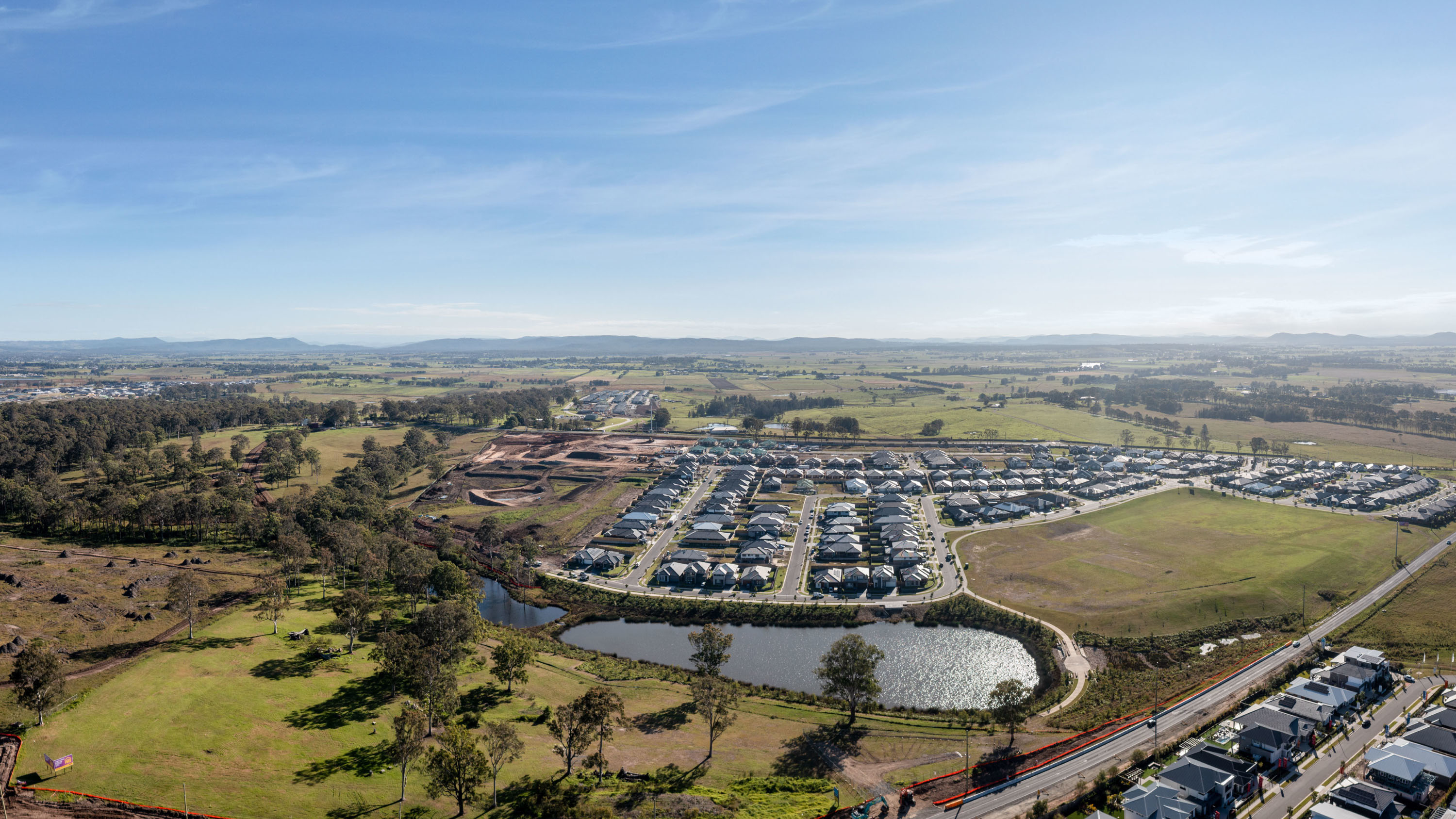 Sophia Waters Estate - Chisholm Aerial