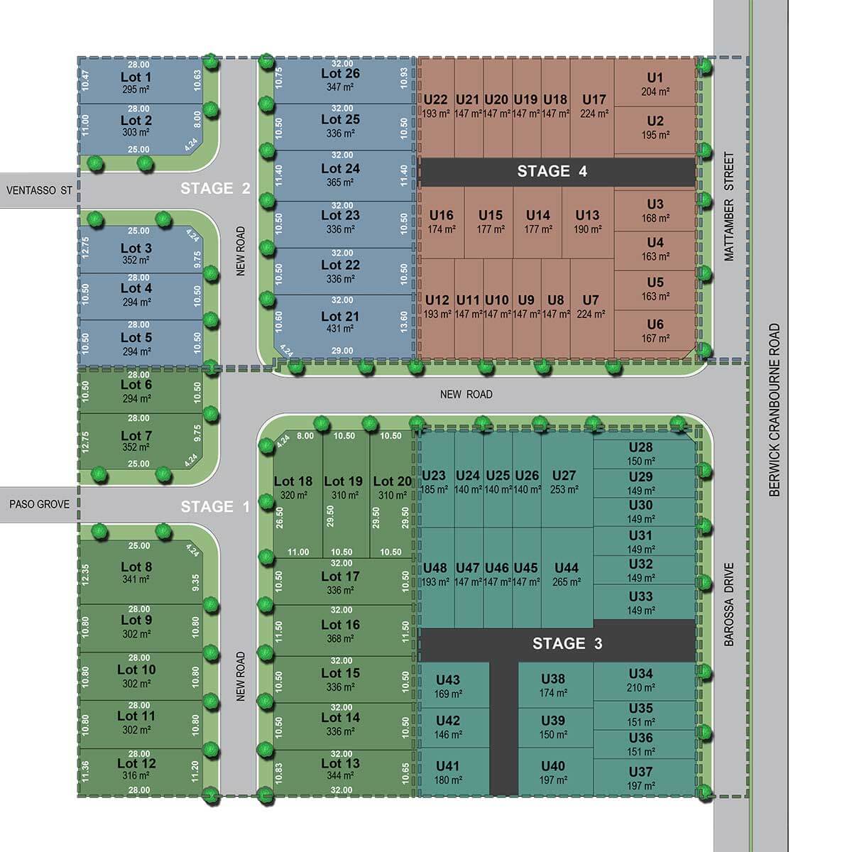 South East Residences masterplan