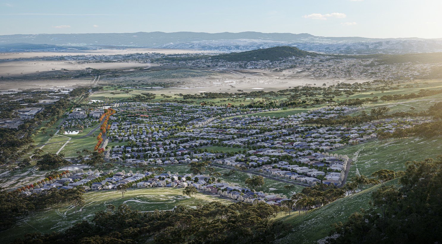 South Jerrabomberra Estate - Tralee Render