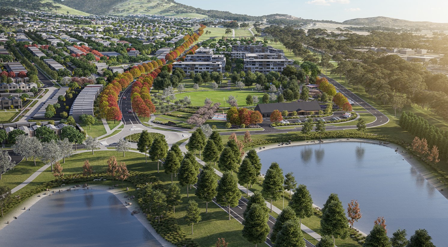 South Jerrabomberra Estate - Tralee Render