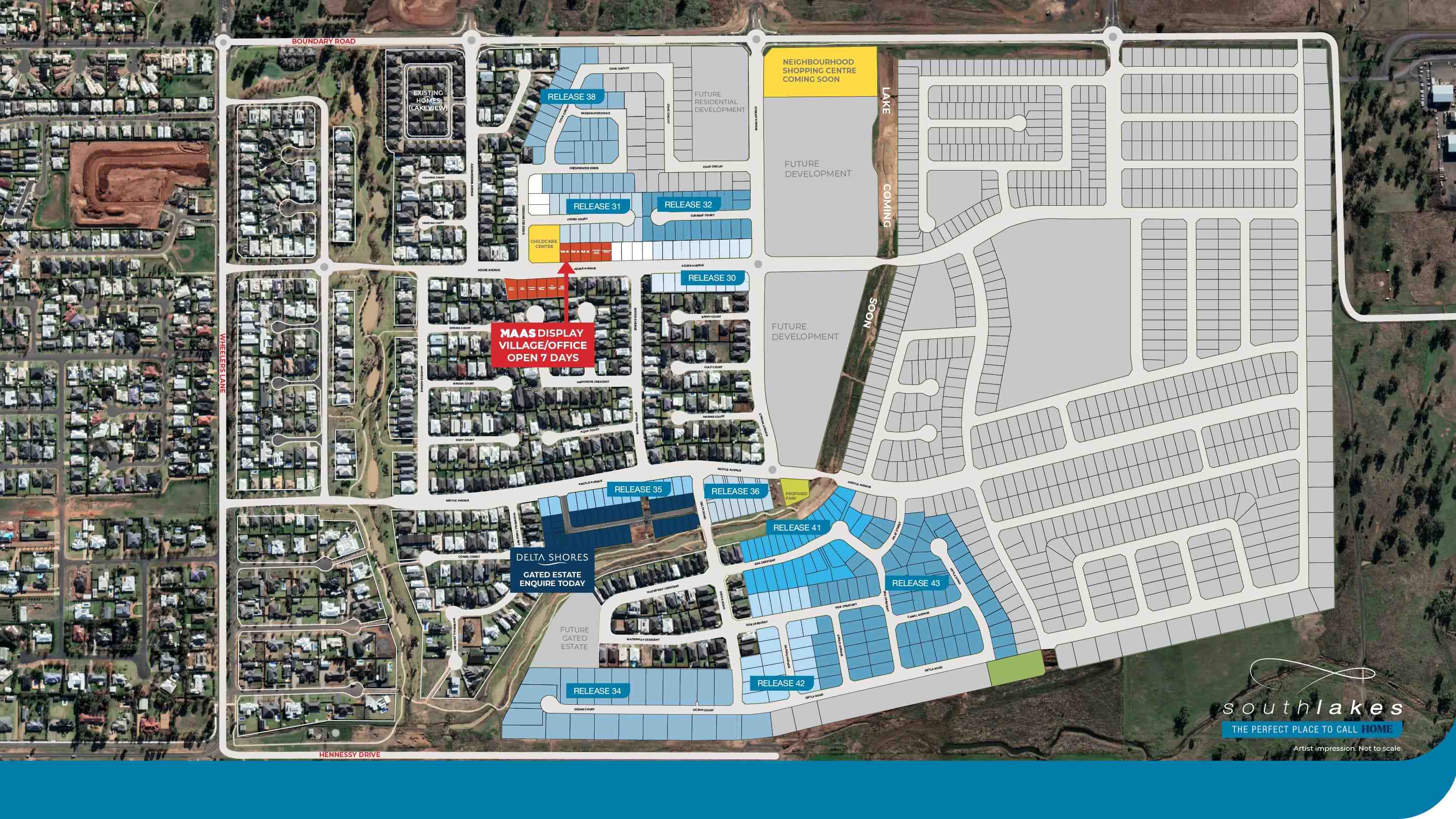 Southlakes Estate - Dubbo Masterplan