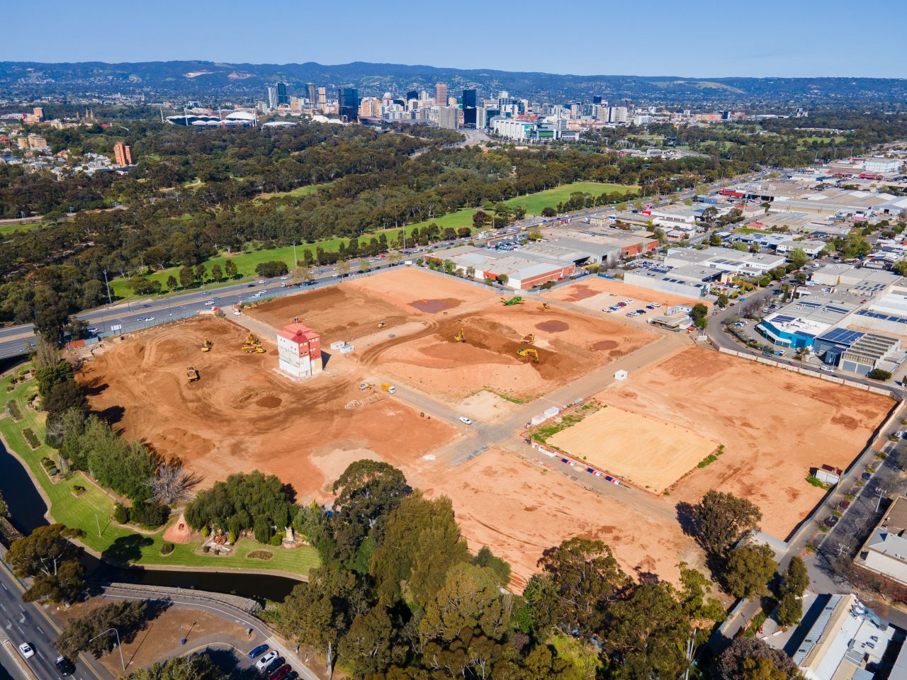 Southwark Estate - Thebarton Aerial