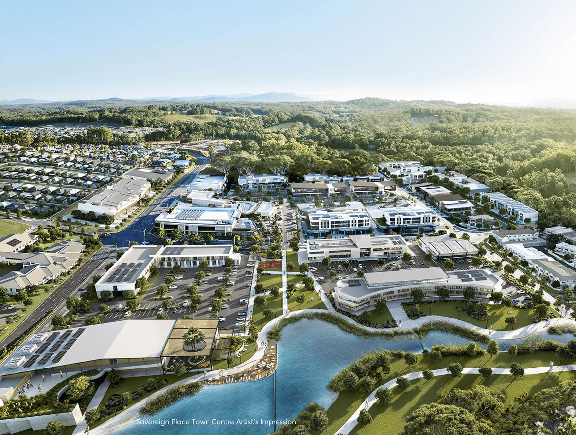 Sovereign Hills Estate - Thrumster Aerial