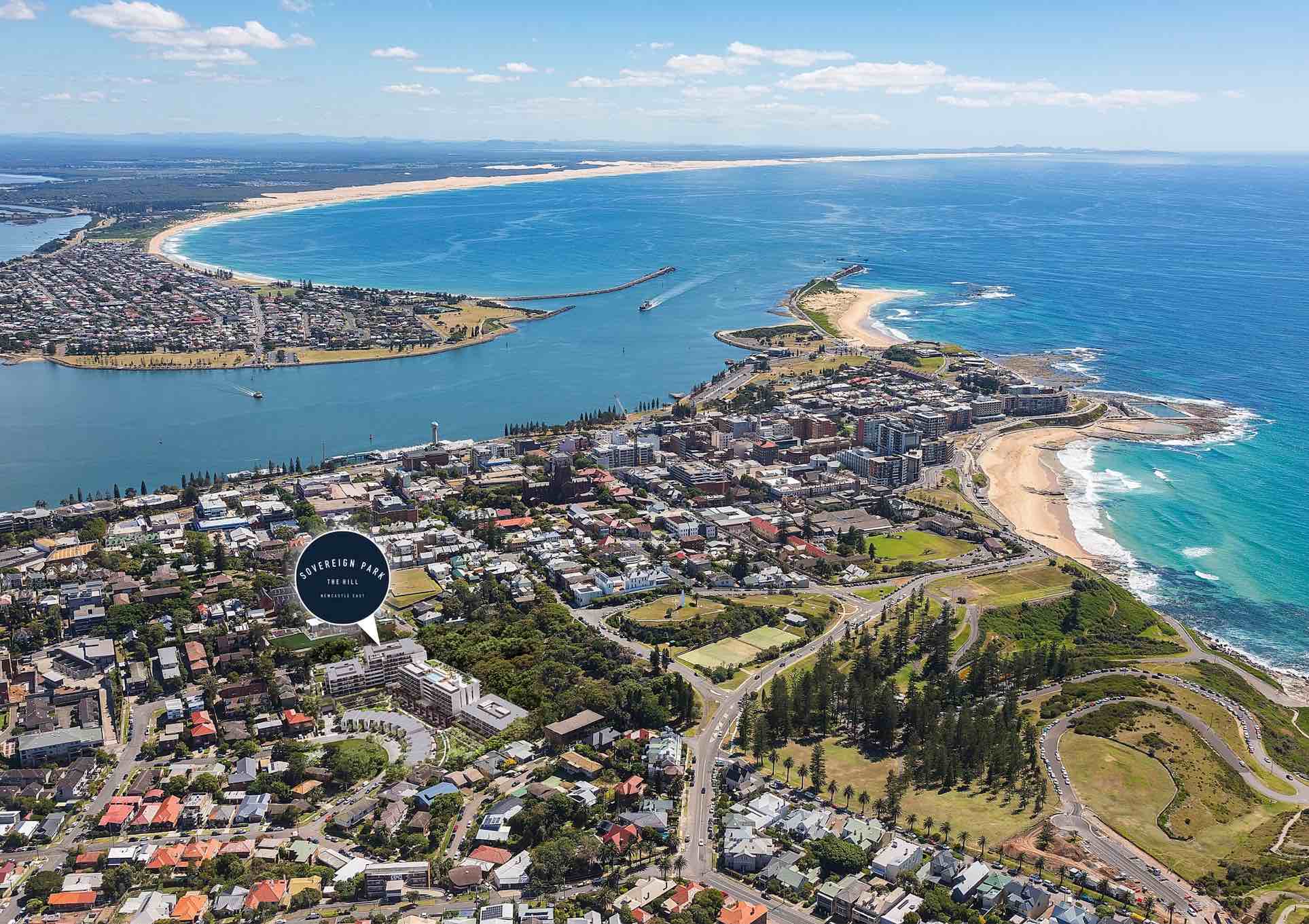 Sovereign Park Estate - The Hill Aerial