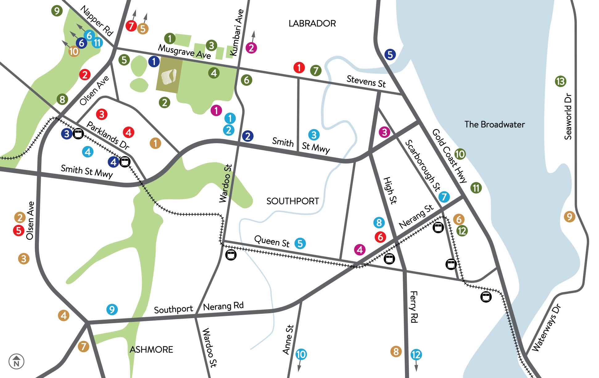 Sphere Estate - Southport Location map