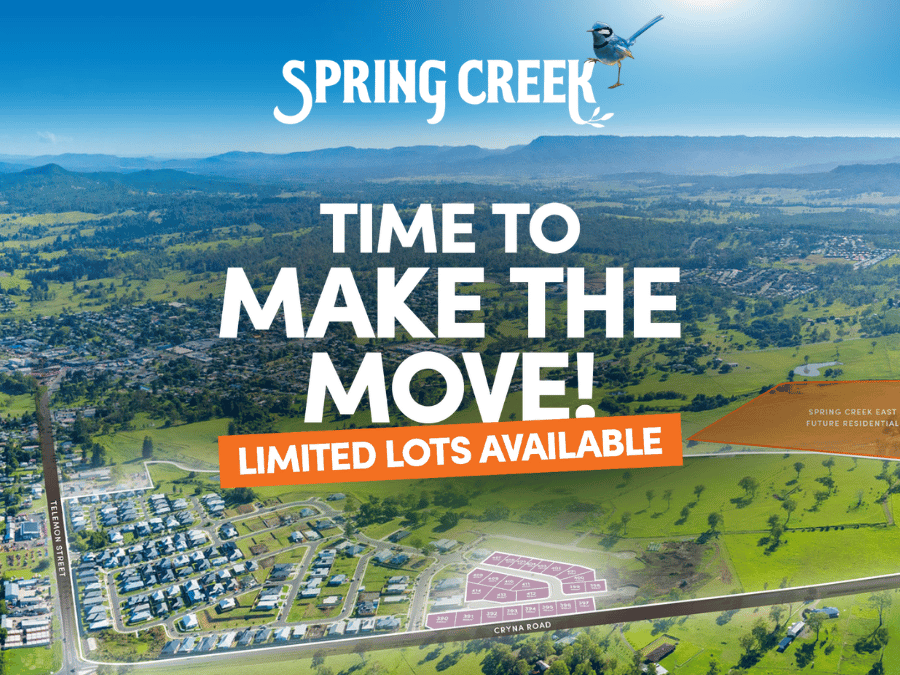 Spring Creek Estate Scenic Rim - Beaudesert Aerial