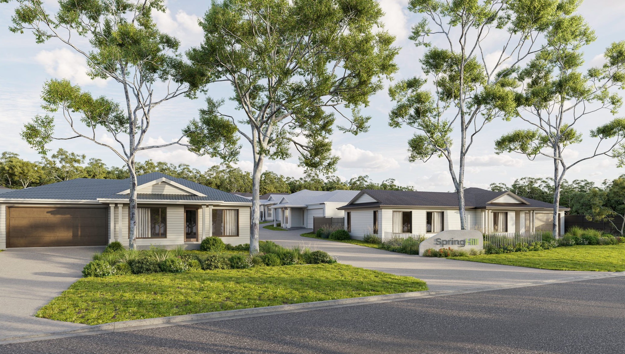 Spring Hill Estate - Spring Gully Render