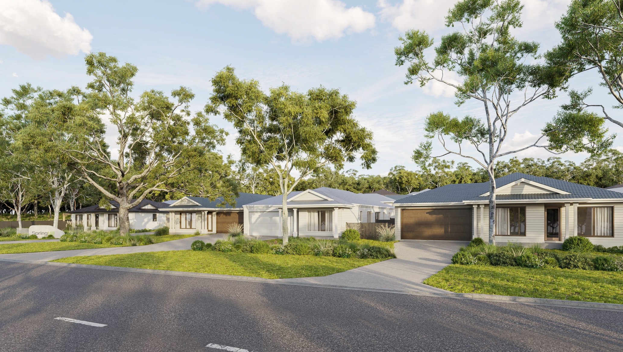Spring Hill Estate - Spring Gully Render
