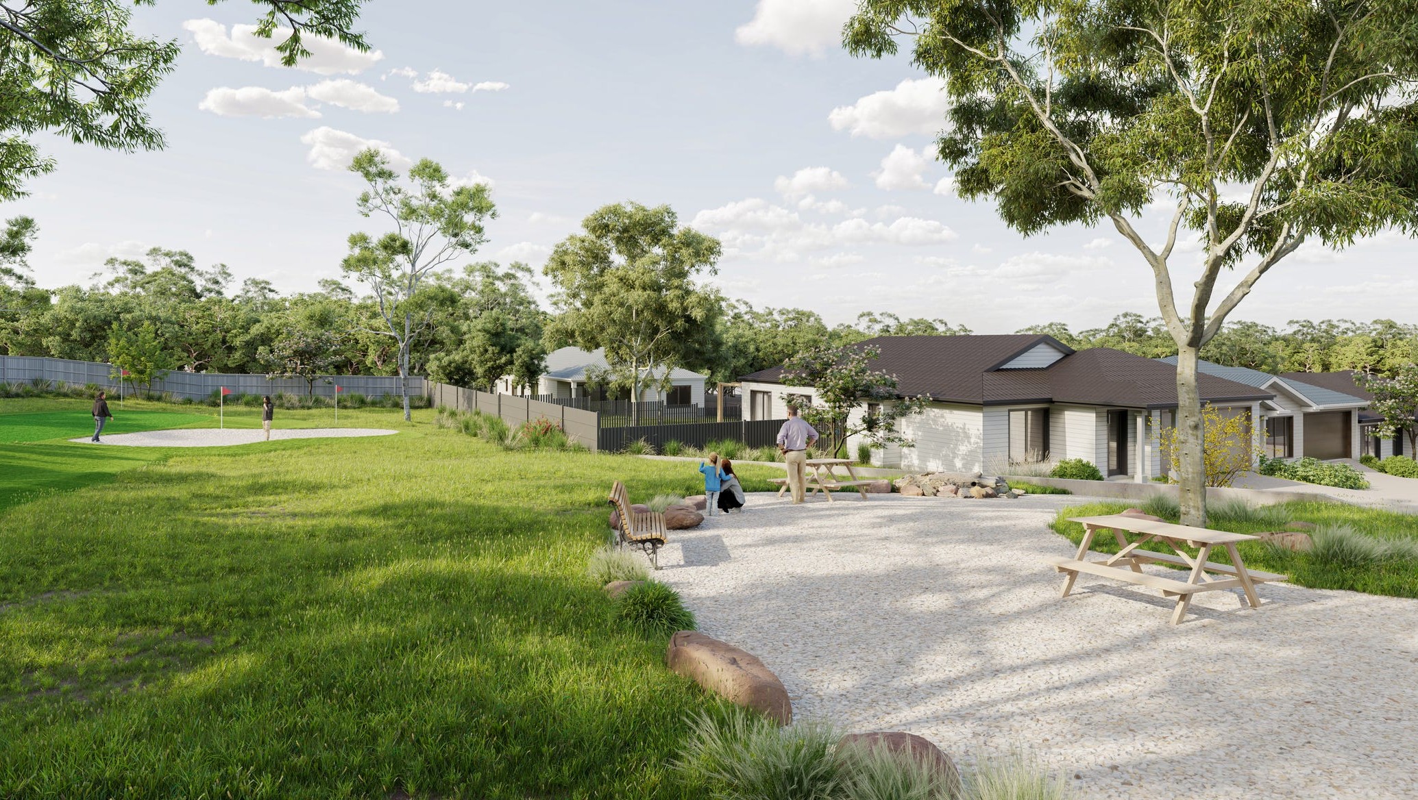 Spring Hill Estate - Spring Gully Render