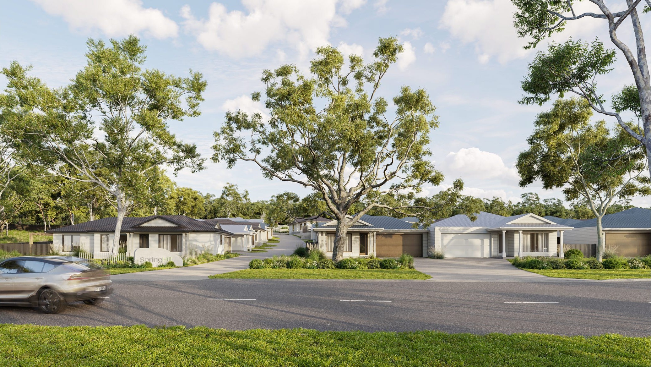 Spring Hill Estate - Spring Gully Render