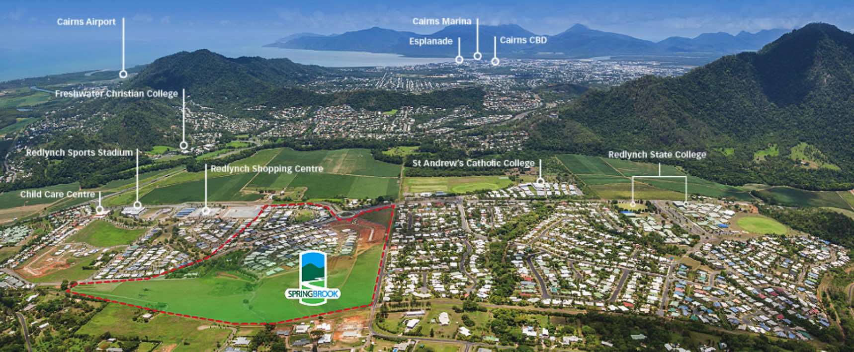 Springbrook Estate - Redlynch Aerial