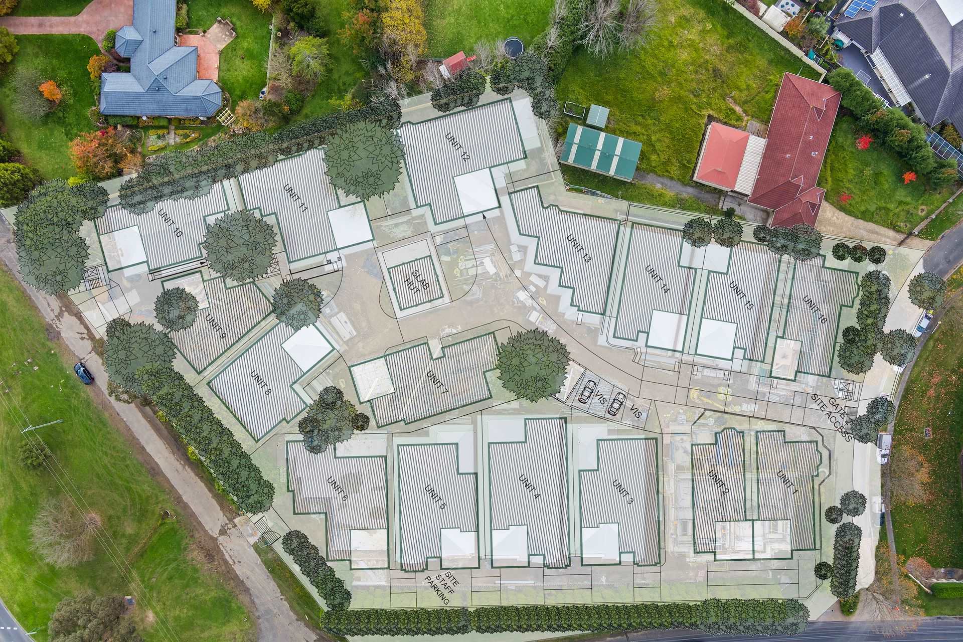 Springfield Bowral Townhomes - Bowral Masterplan