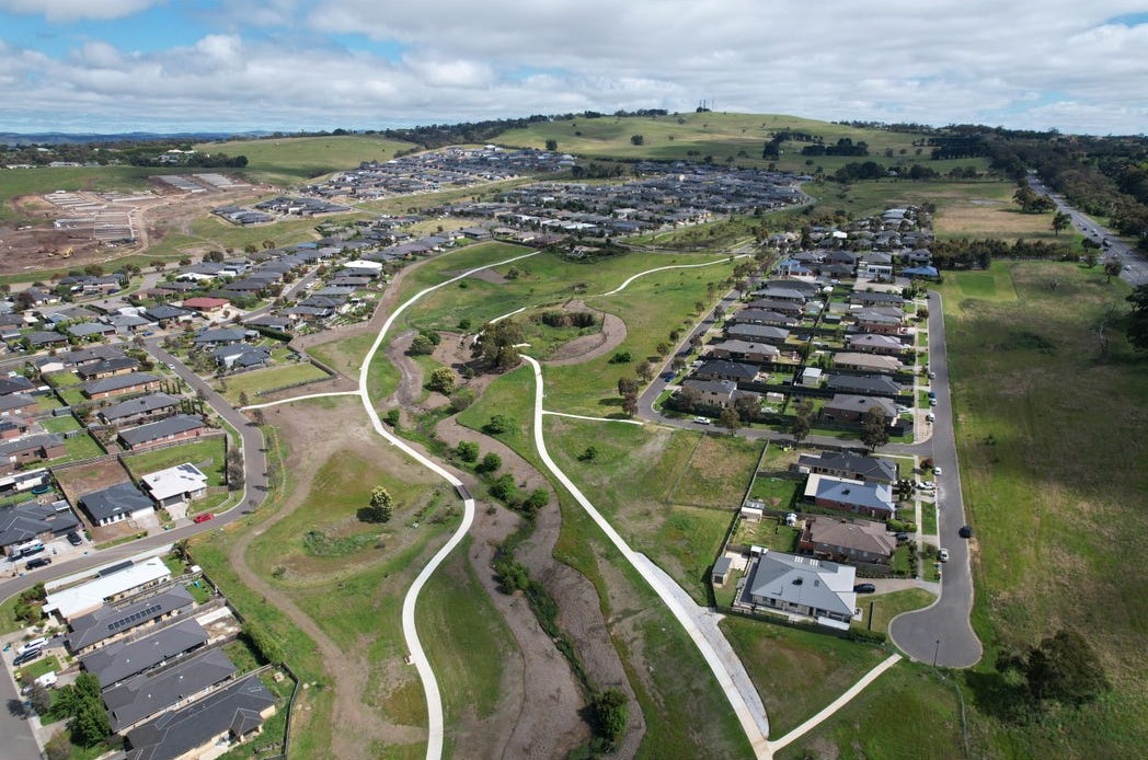 Springridge Estate - Wallan Aerial
