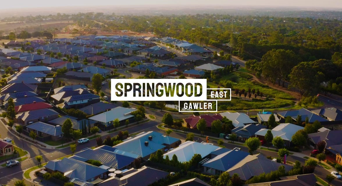 Springwood Estate - Gawler East Aerial