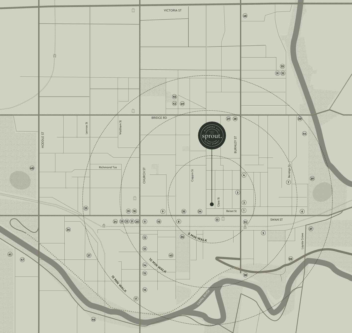 Sprout Estate - Richmond Location map