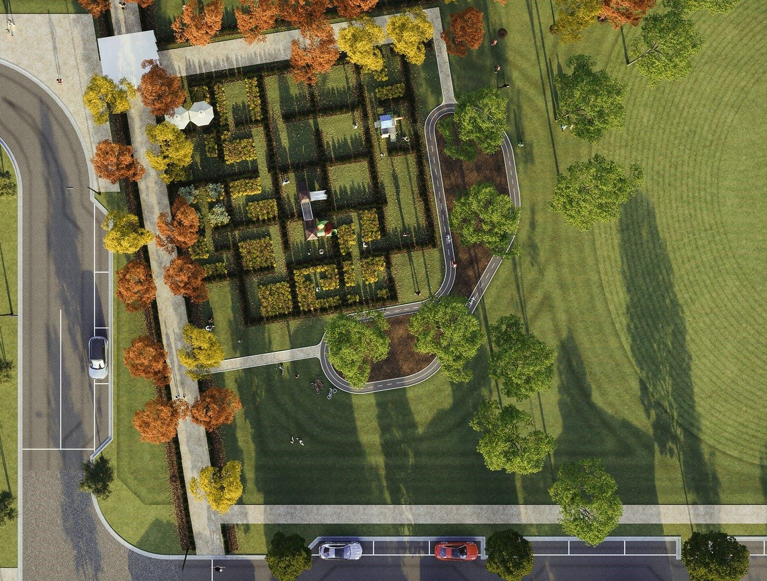 St Andrews Estate - Andrews Farm Aerial