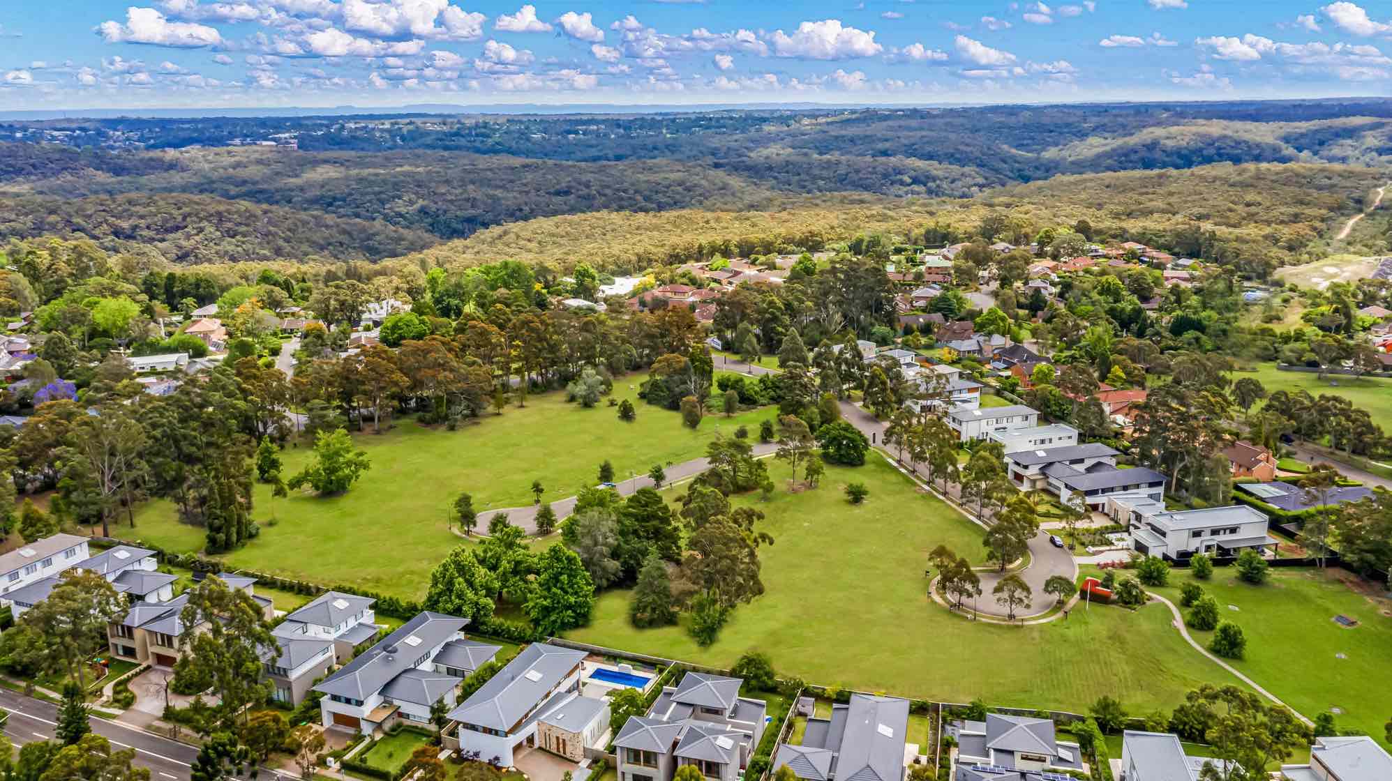 St Columbans Estate - North Turramurra Aerial