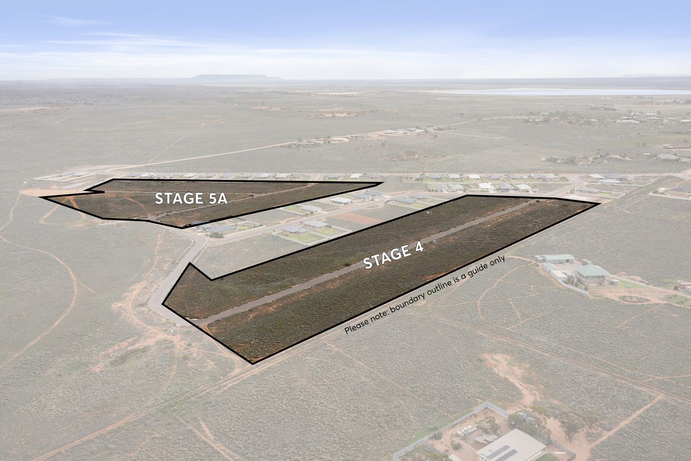 St Eyre Estate - Port Augusta West Release Map