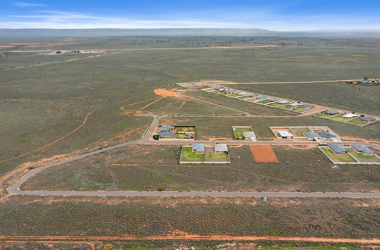 St Eyre Estate - Port Augusta West Aerial