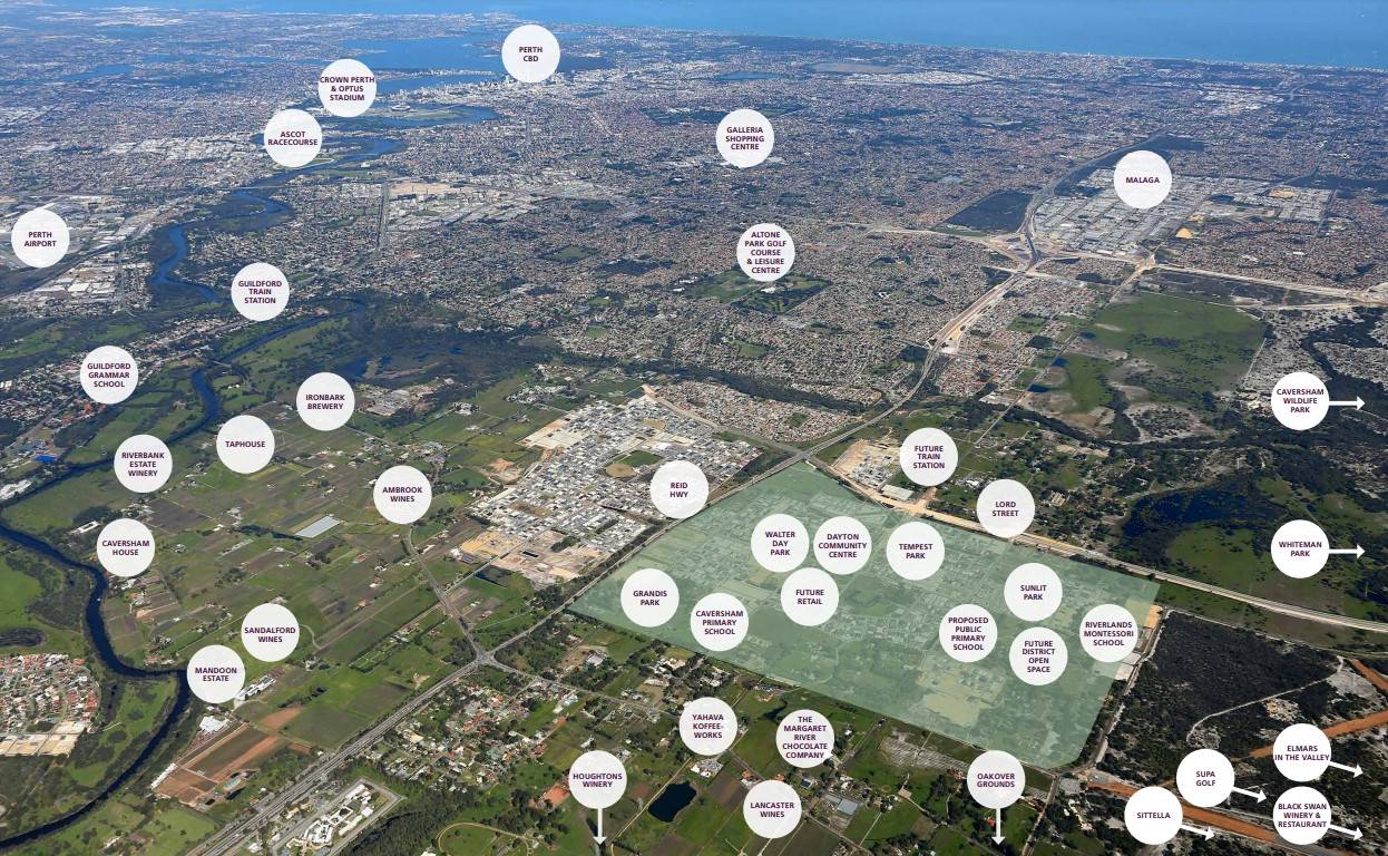 St Leonards Private Estate - Dayton Aerial