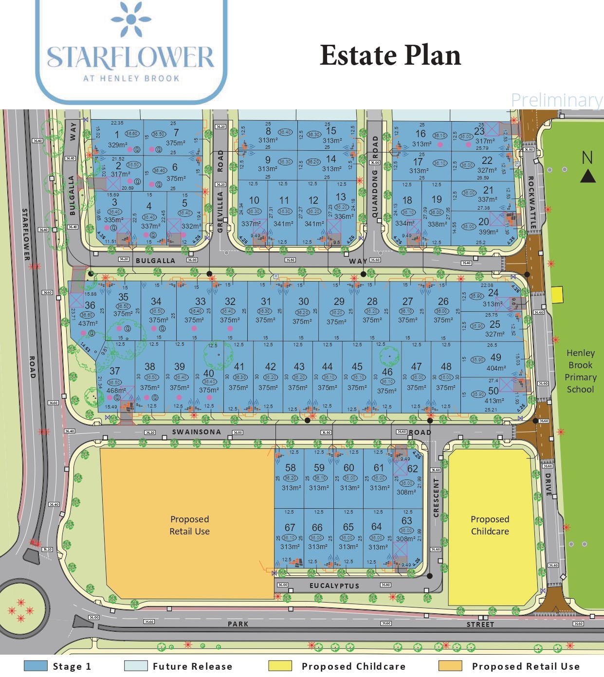 Starflower Estate - Henley Brook Masterplan