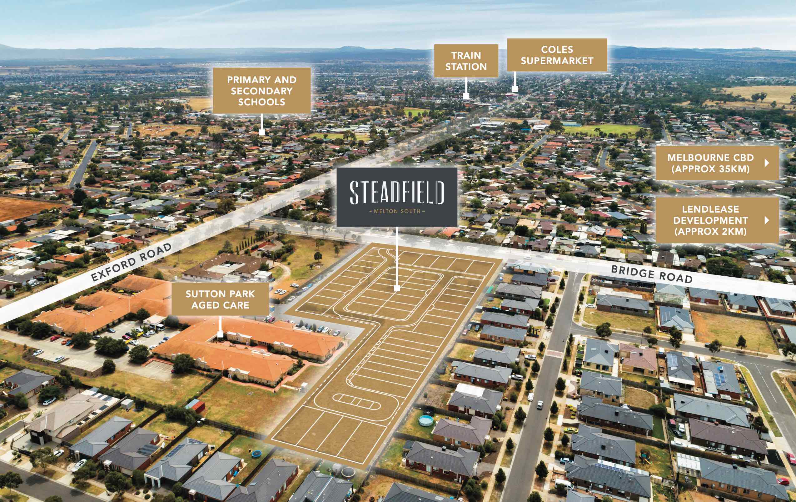 Steadfield Estate - Melton South Aerial_0