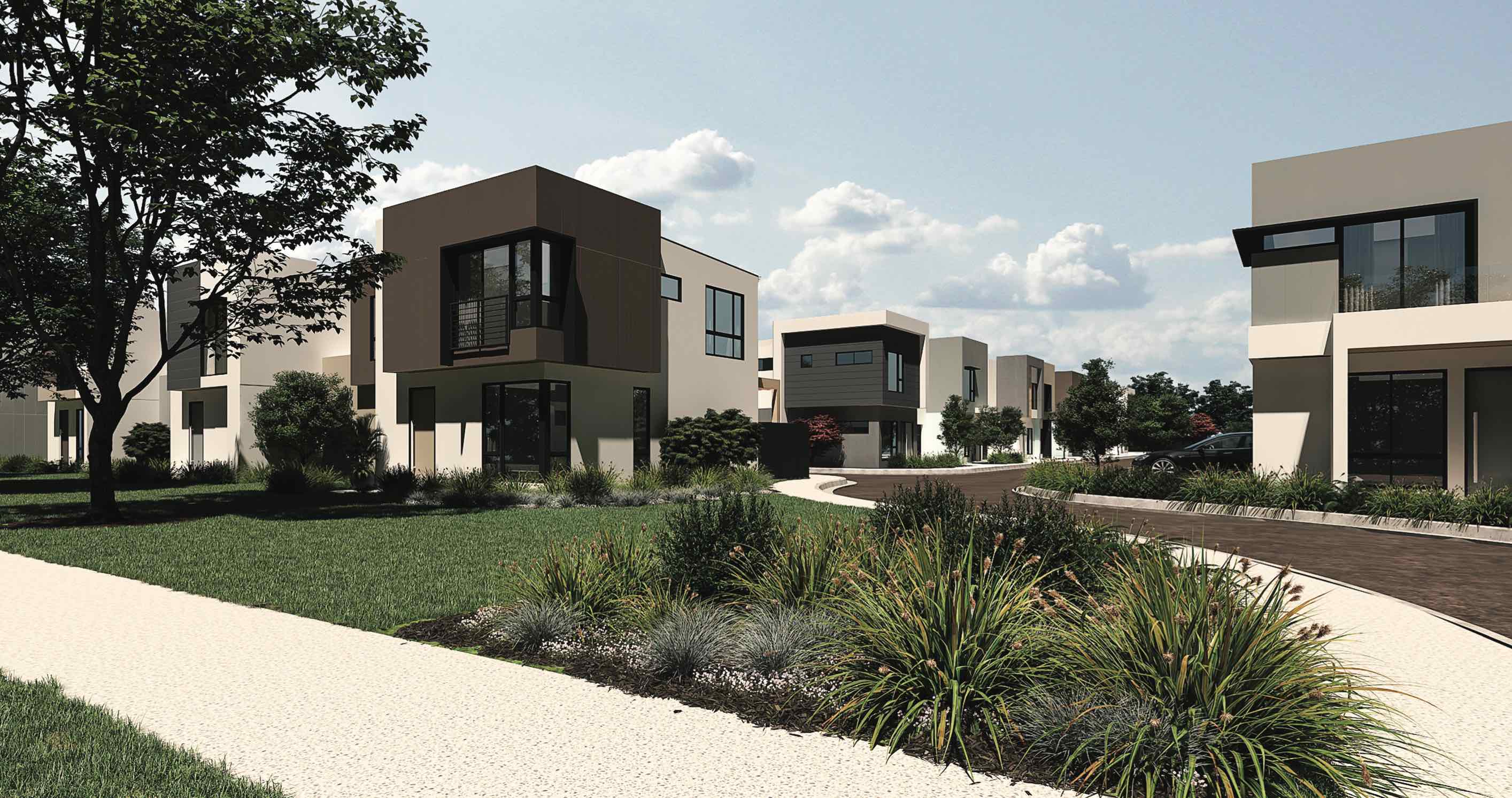 Steadfield Estate - Melton South Render