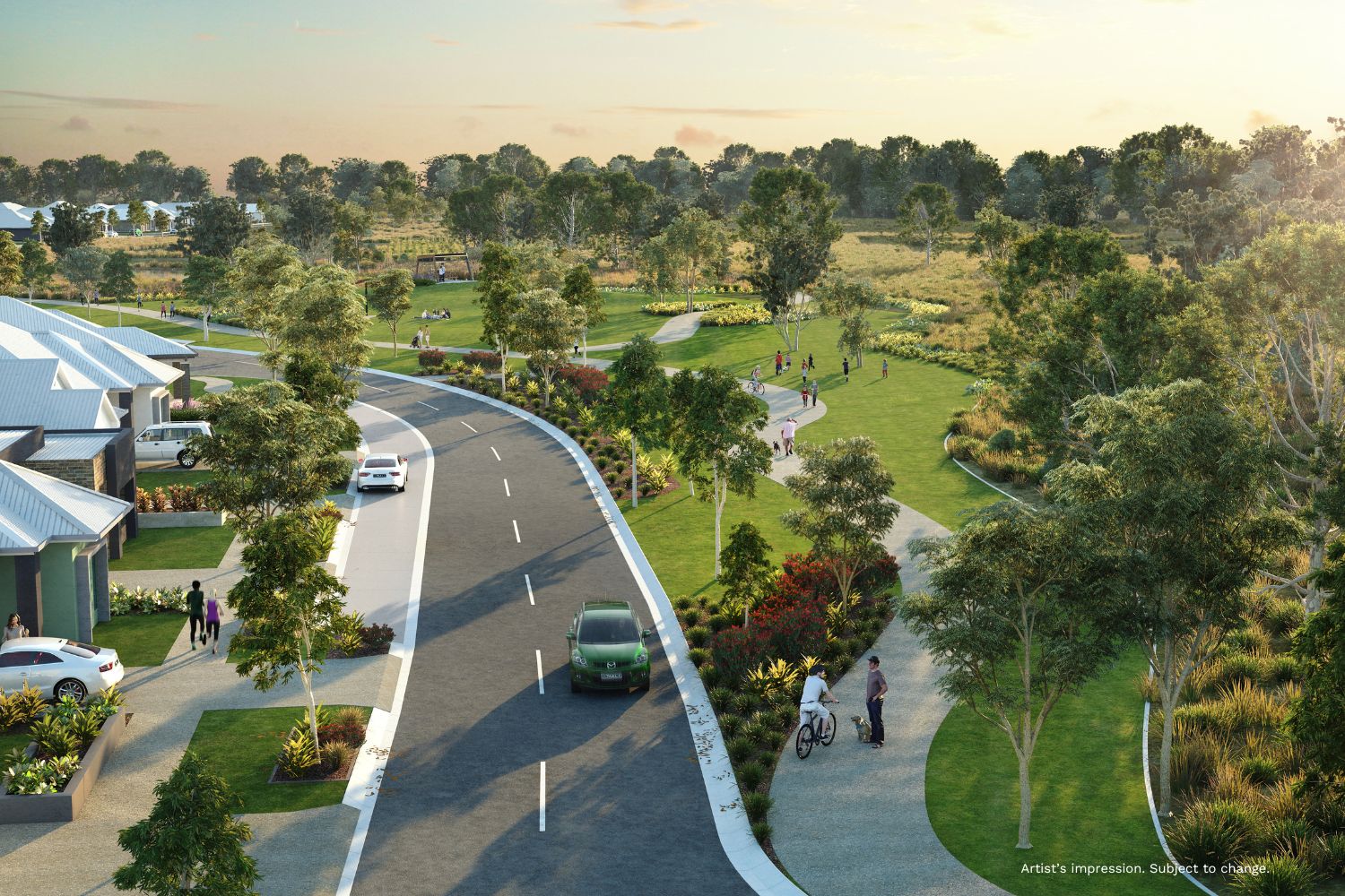 Stockland Aura Sunshine Coast - Nirimba Render