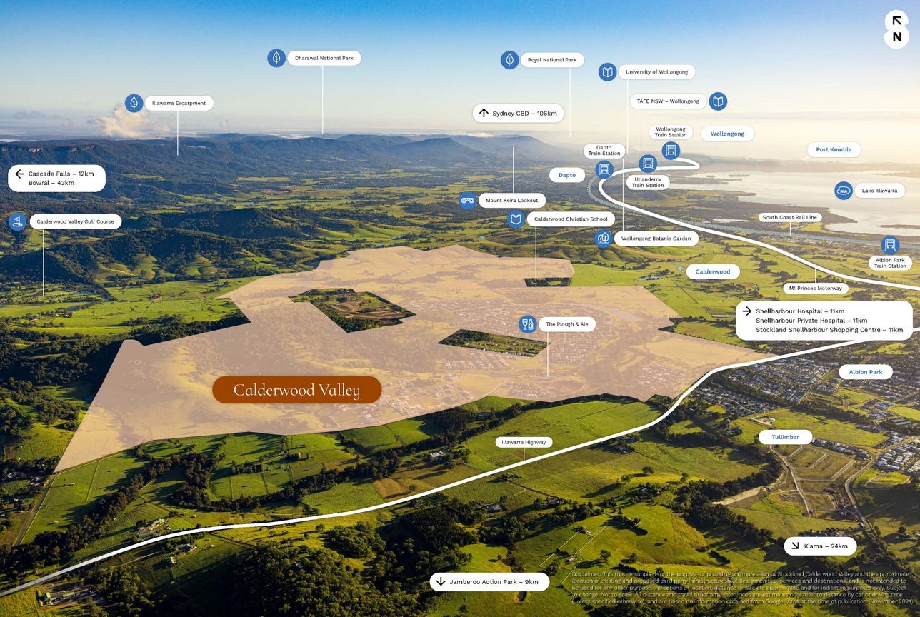 Stockland Calderwood Valley - Calderwood Aerial