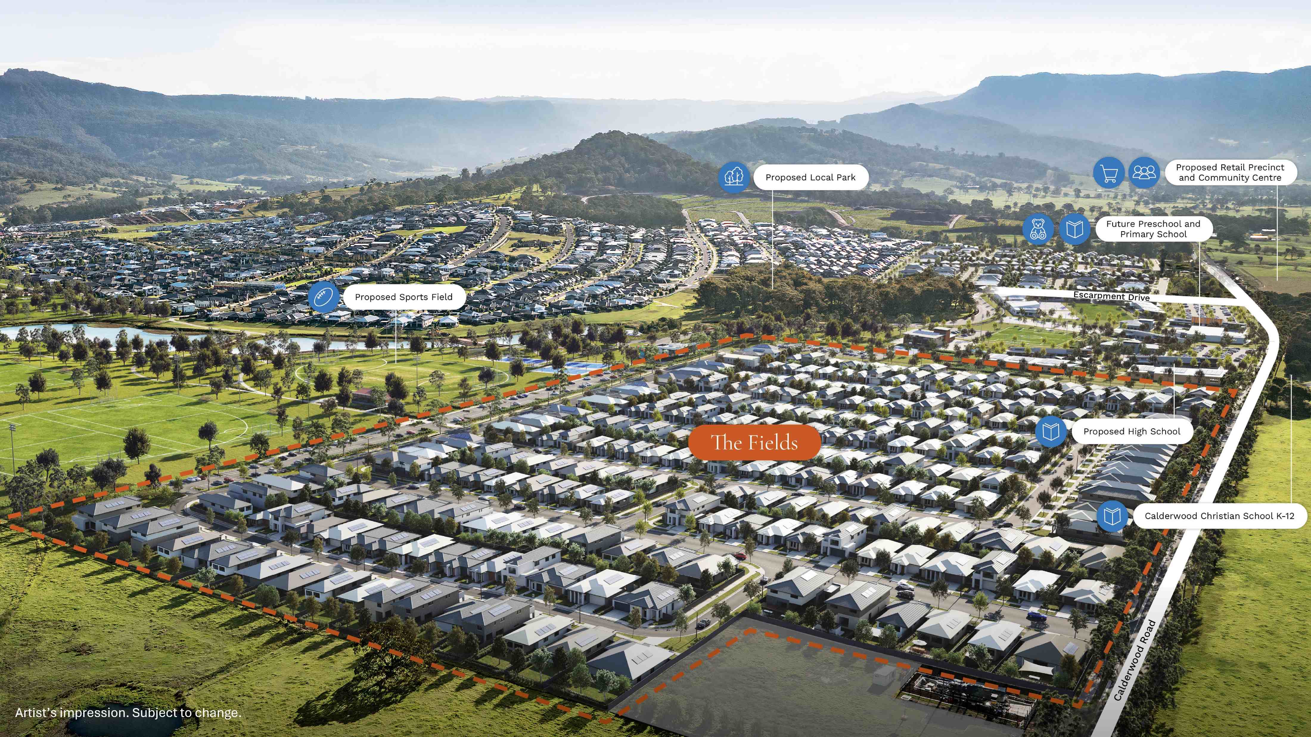 Stockland Calderwood Valley - Calderwood 