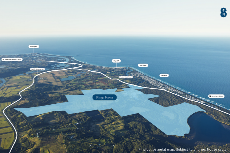Stockland Kings Forest - Kings Forest Aerial