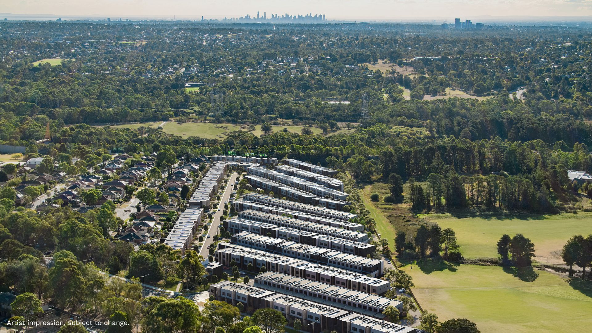 Stockland Oak Place - Wantirn Aerial