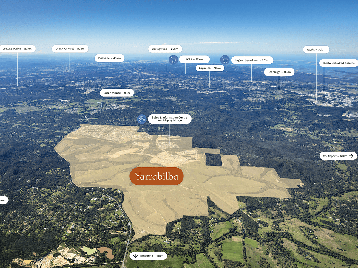 Stockland Yarrabilba - Yarrabilb Aerial