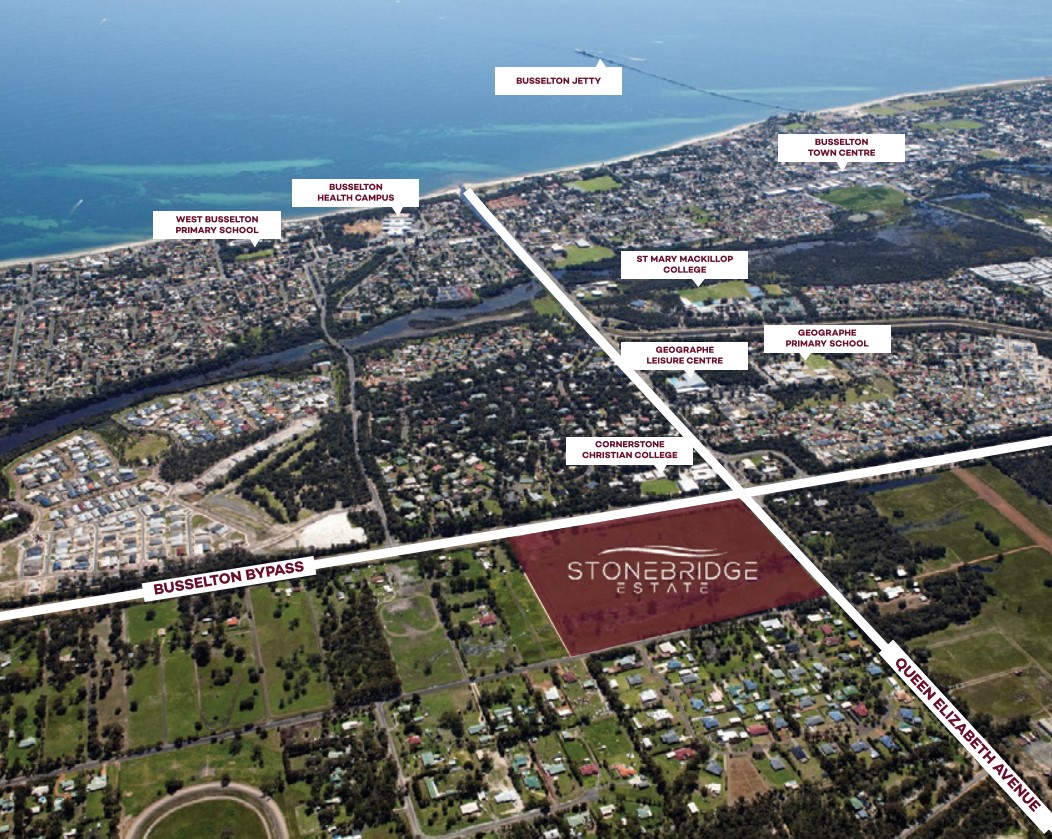 Stonebridge Estate - Vasse Aerial