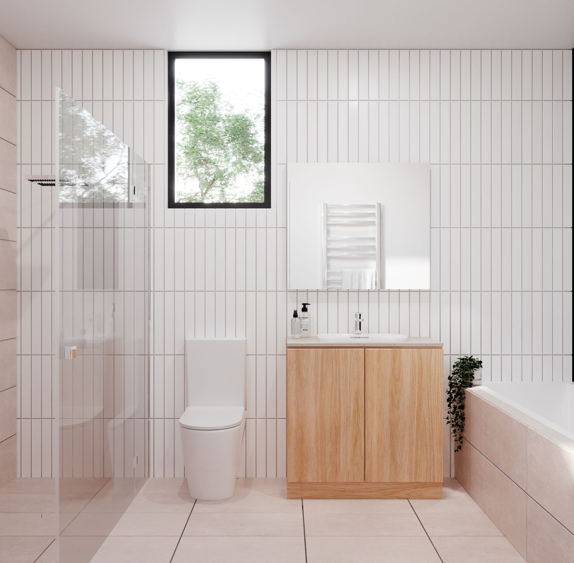 Stones Throw Townhomes - Ashford Bathroom