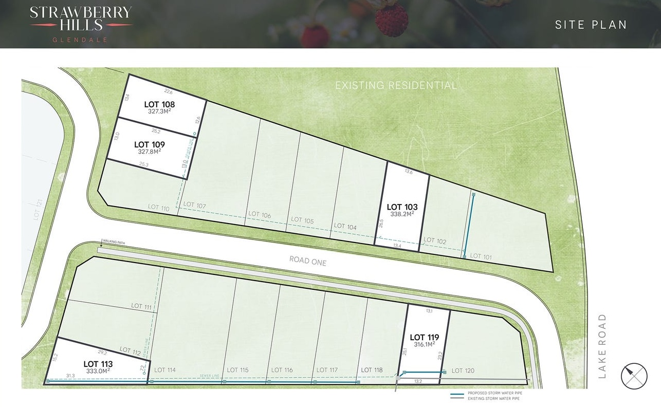 Strawberry Hills Estate - Glendale Masterplan
