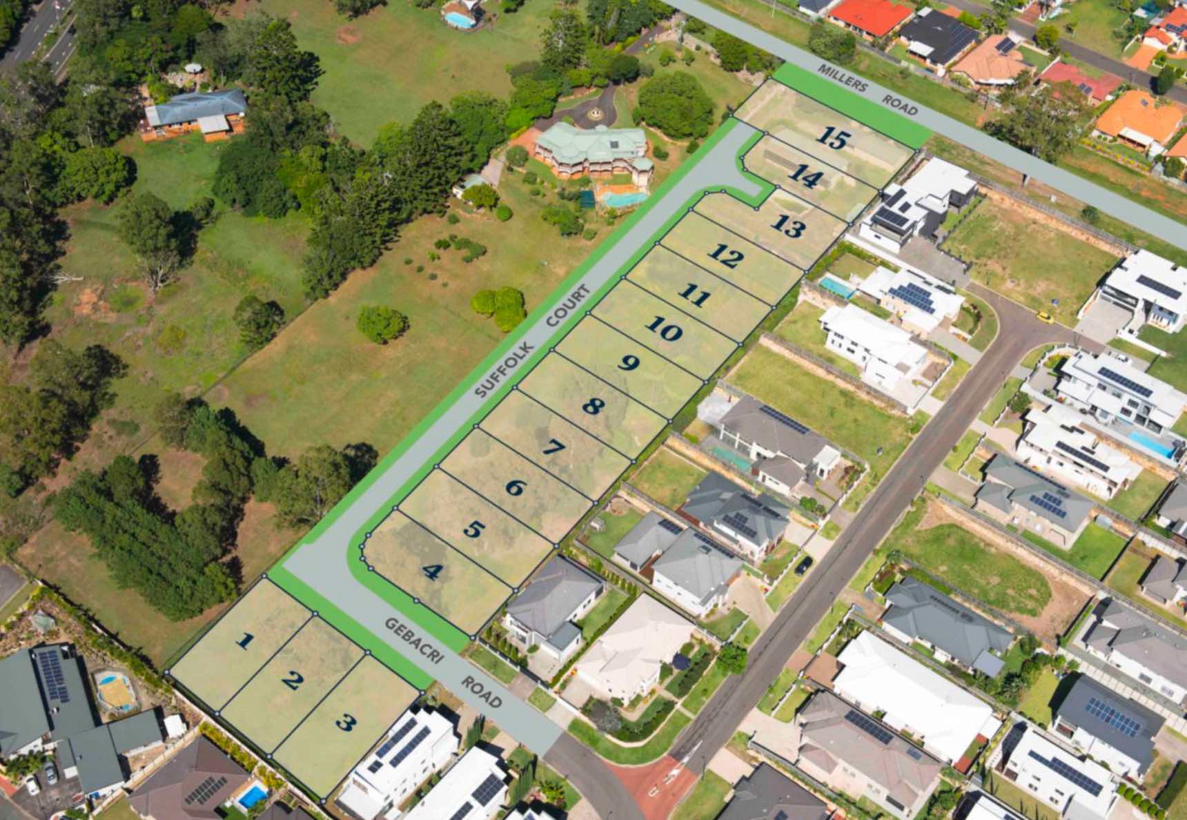 Suffolk Court Estate - Underwood Aerial 3