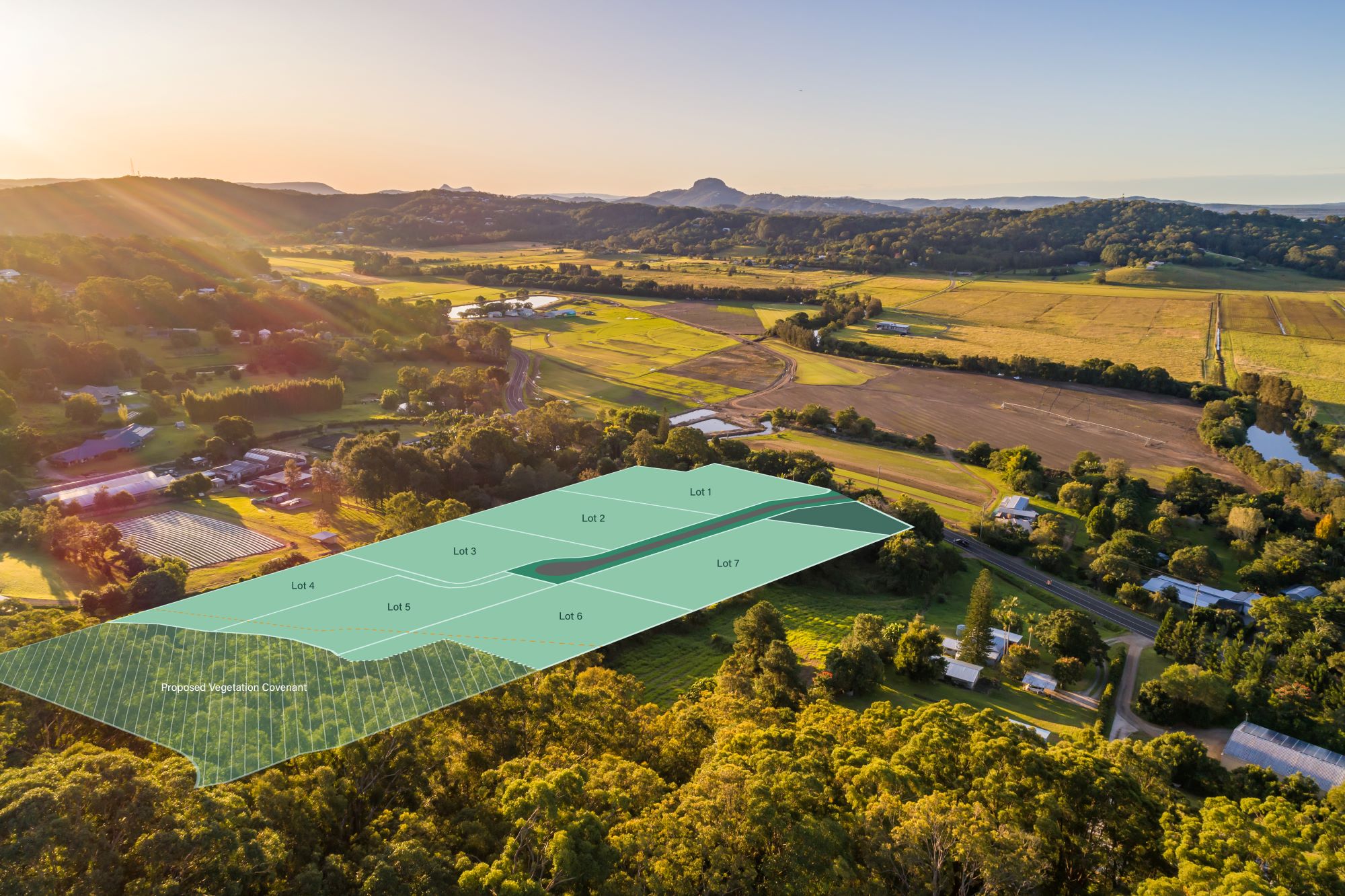 Summer Breeze Estate - Rosemount Aerial