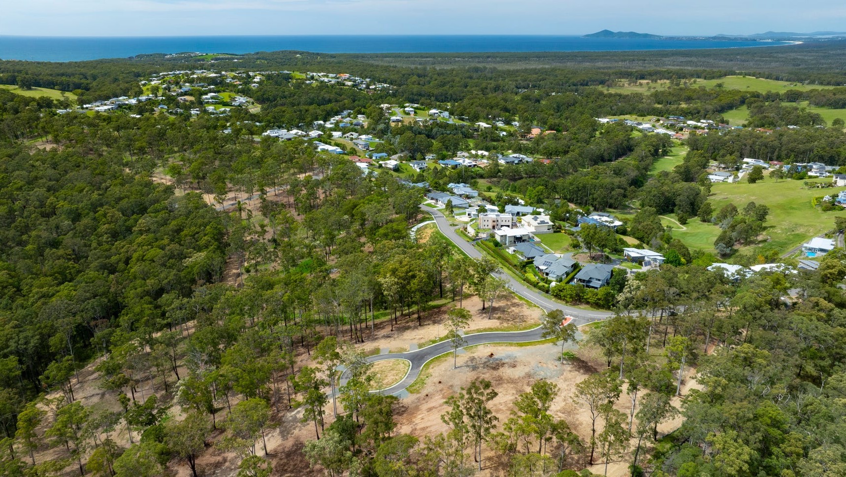 Summerland Estate - Rainbow Flat Aerial