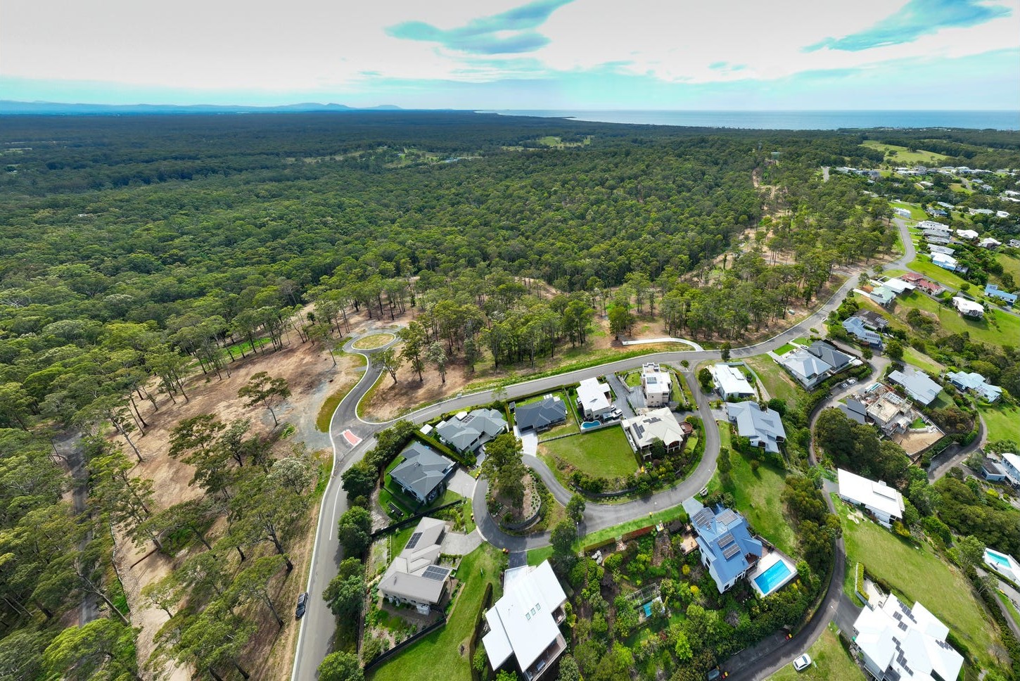 Summerland Estate - Rainbow Flat Aerial