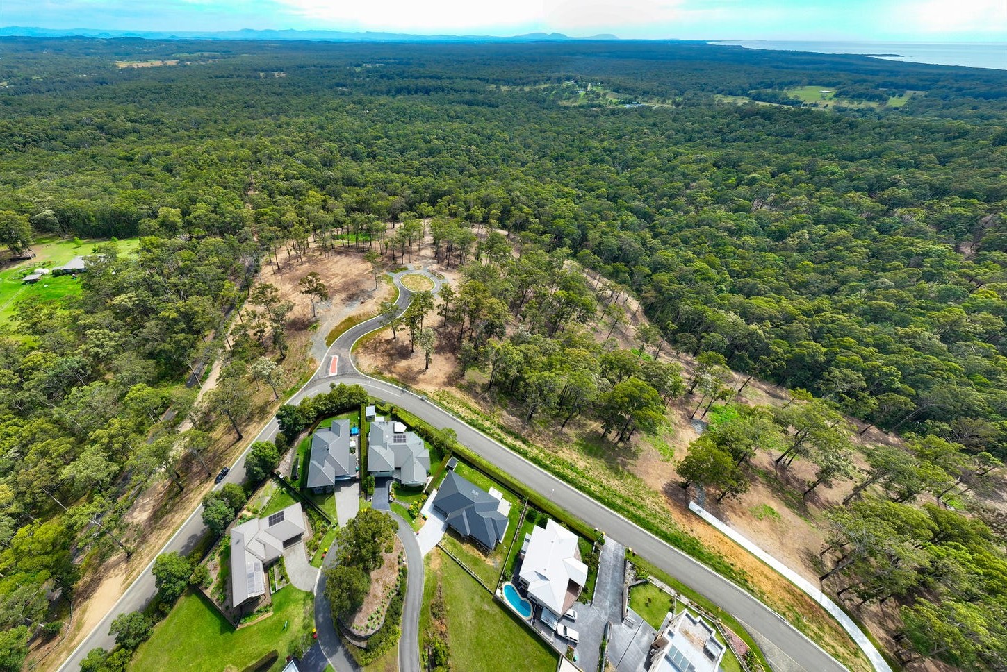 Summerland Estate - Rainbow Flat Aerial
