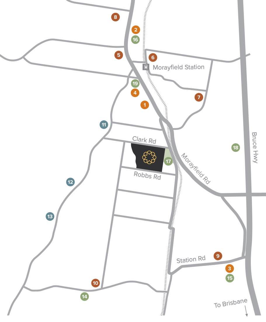 Summerstone Estate - Morayfield Location map
