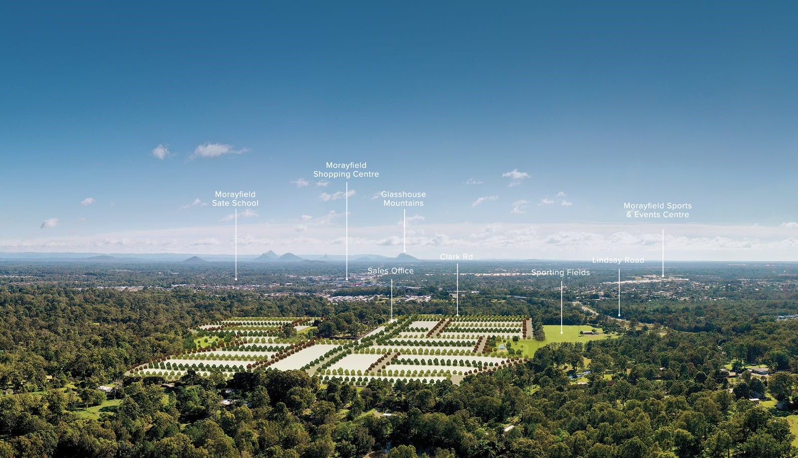 Summerstone Estate - Morayfield Aerial