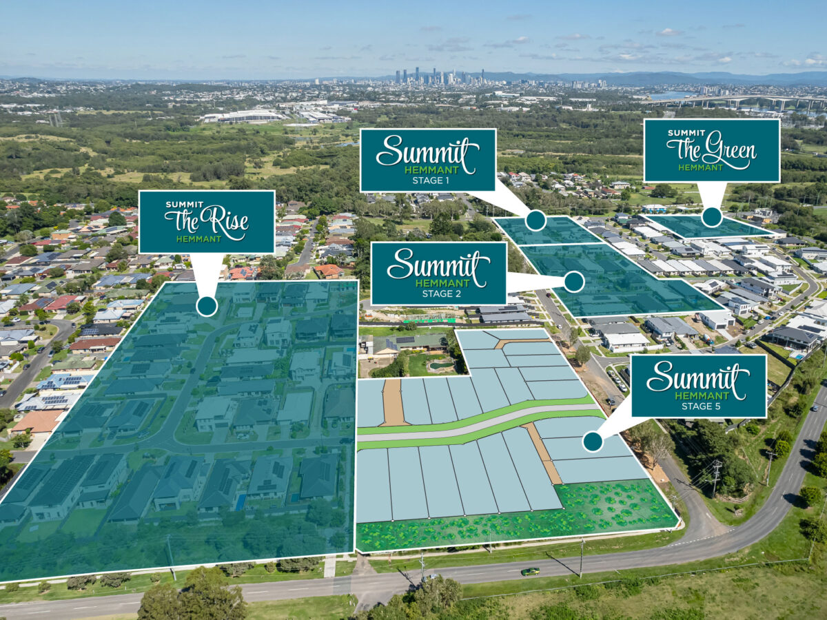 Summit Estate - Hemmant Aerial