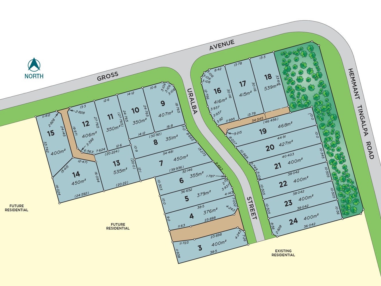 Summit Estate - Hemmant Release Map