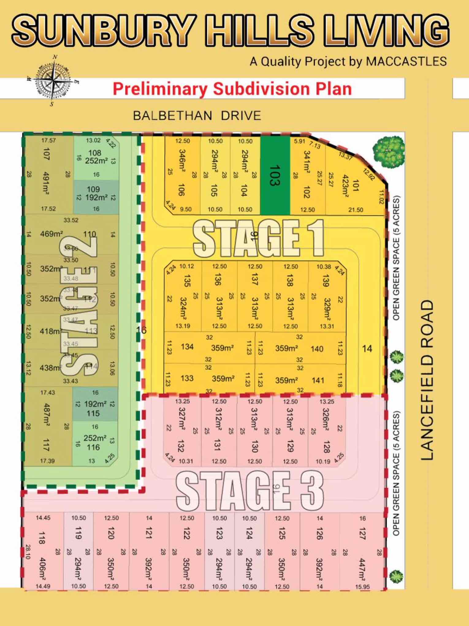 Sunbury Hills Living Masterplan