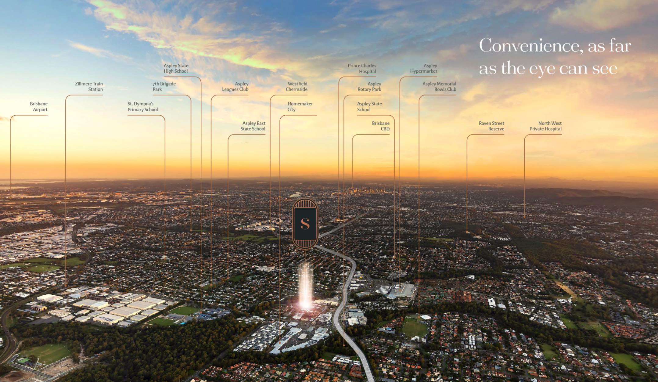 Sunderland Residences - Aspley Aerial