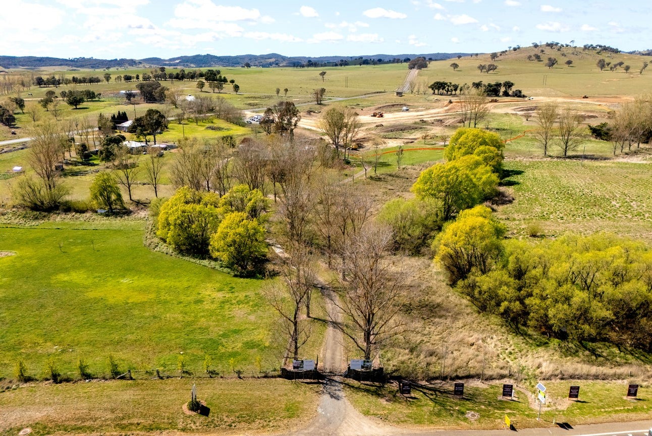 Sunningdale Estate - Murrumbateman Aerial